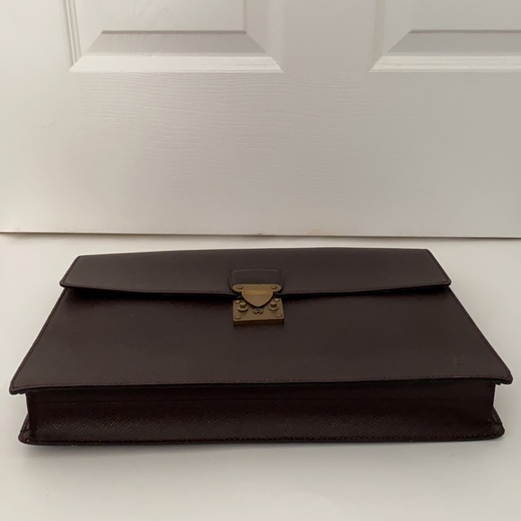 Louis Vuitton Business Bag SERVIETTE KOURAD Taiga - Picture 9 of 13